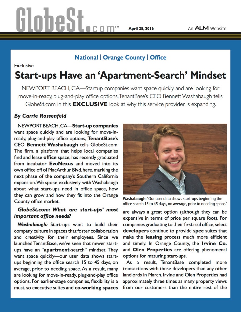 Startups Office Search_Globe St TenantBase Article P1
