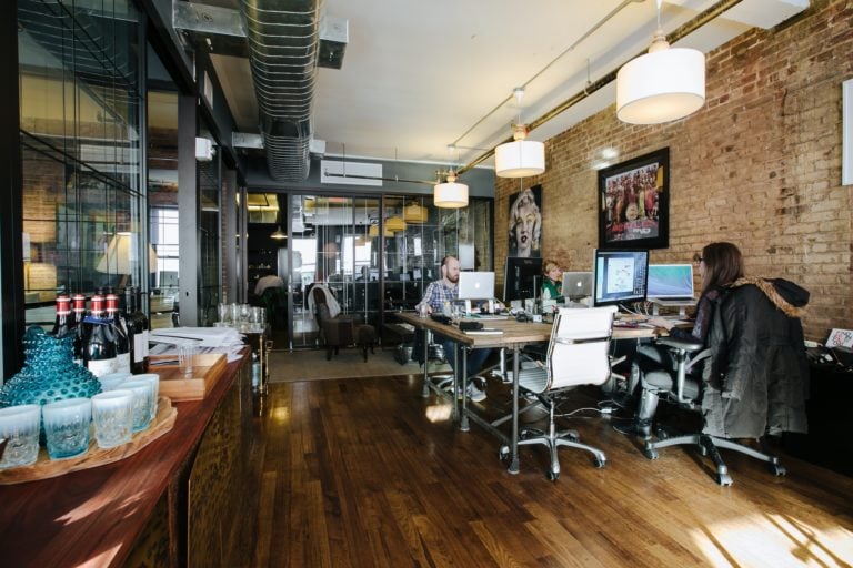 Creative office space, WeWork
