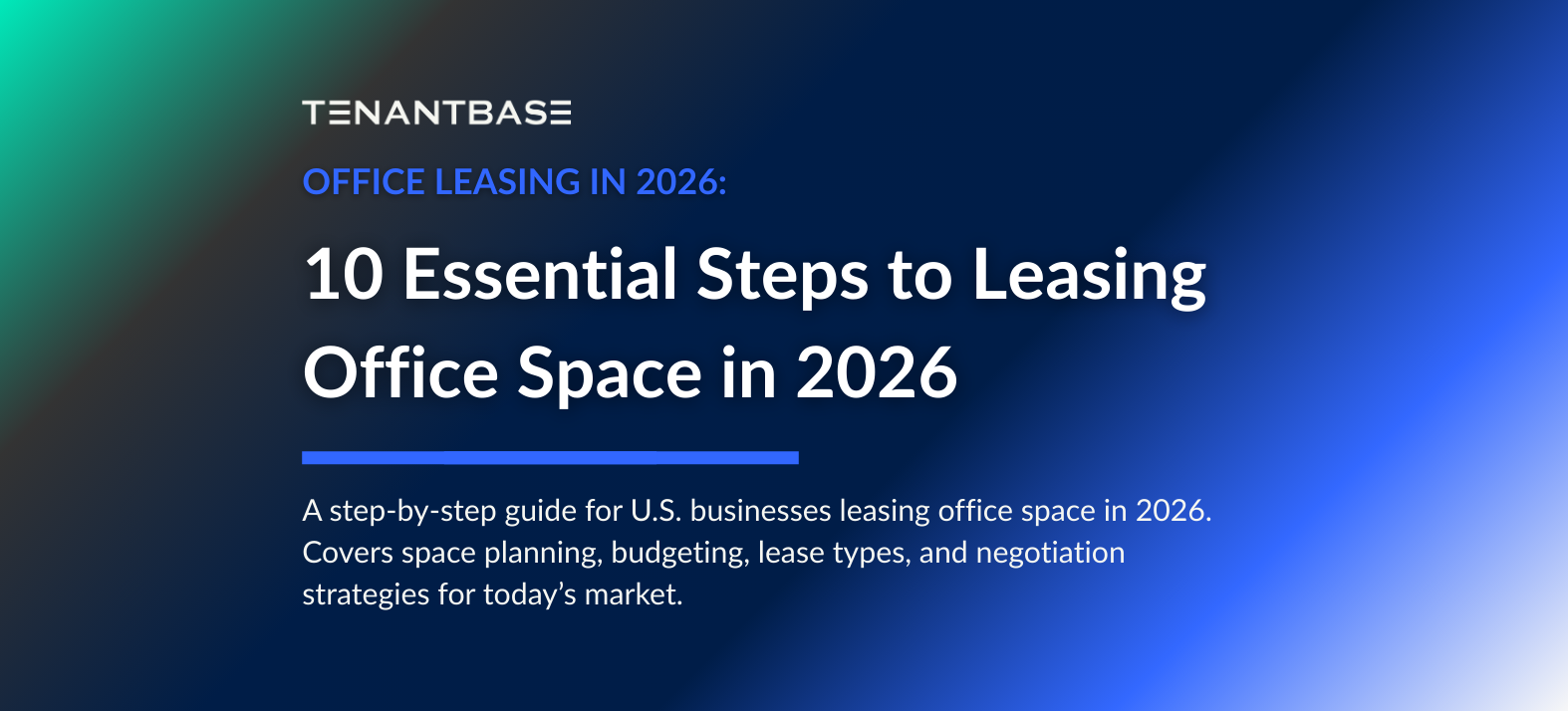 10 Essential Steps to Leasing Office Space in 2026